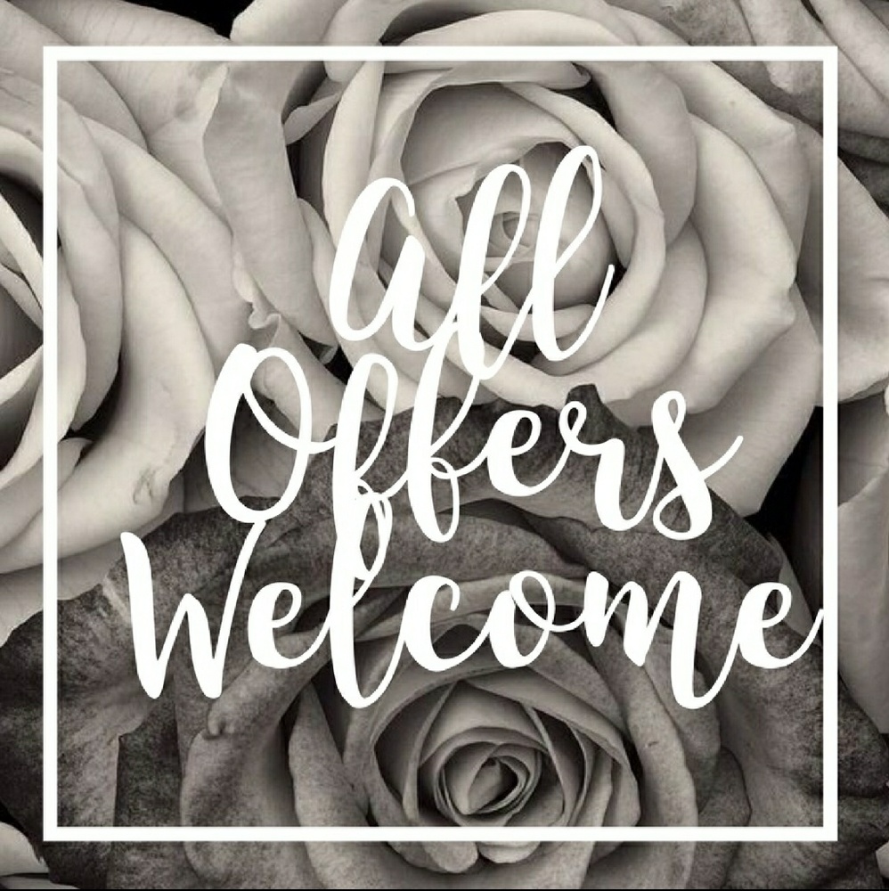 All offers welcome!